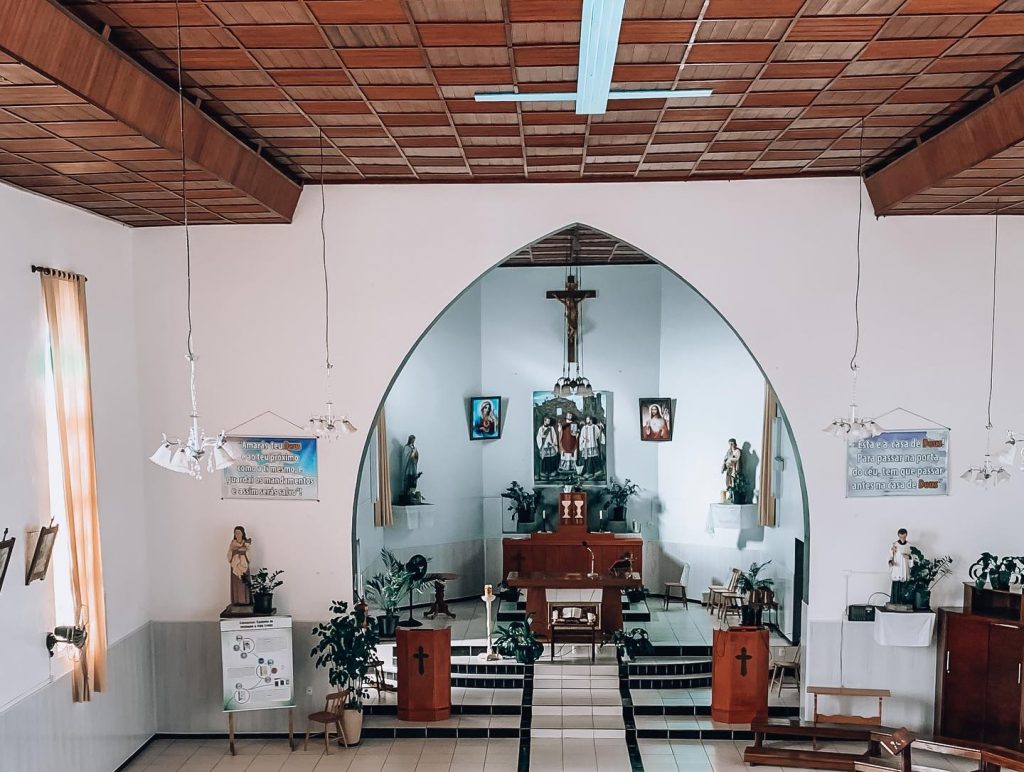 Interior da Igreja de Beato Roque